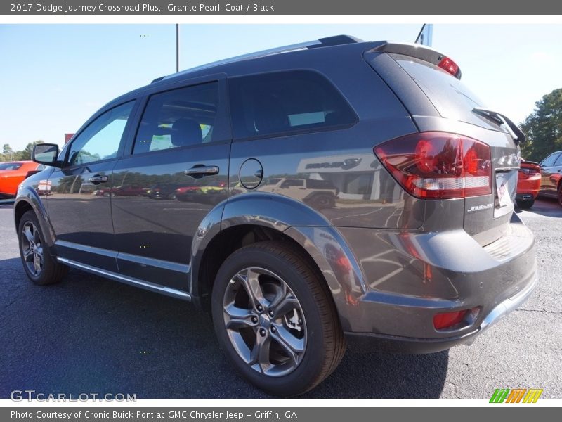 Granite Pearl-Coat / Black 2017 Dodge Journey Crossroad Plus