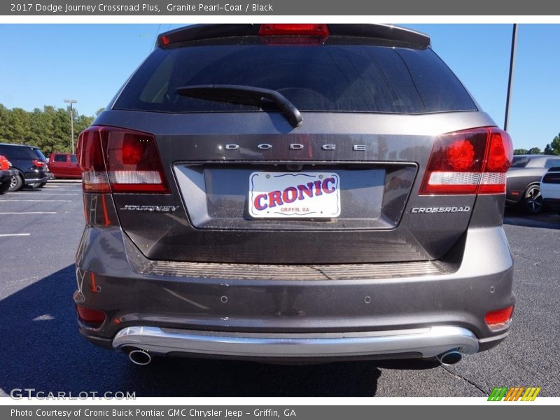 Granite Pearl-Coat / Black 2017 Dodge Journey Crossroad Plus