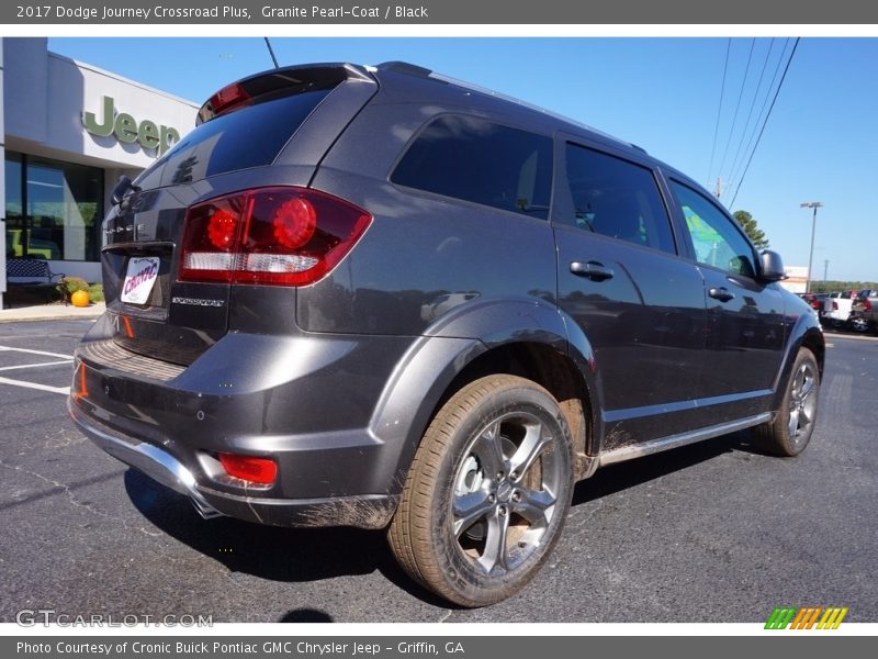 Granite Pearl-Coat / Black 2017 Dodge Journey Crossroad Plus