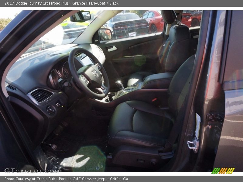 Granite Pearl-Coat / Black 2017 Dodge Journey Crossroad Plus