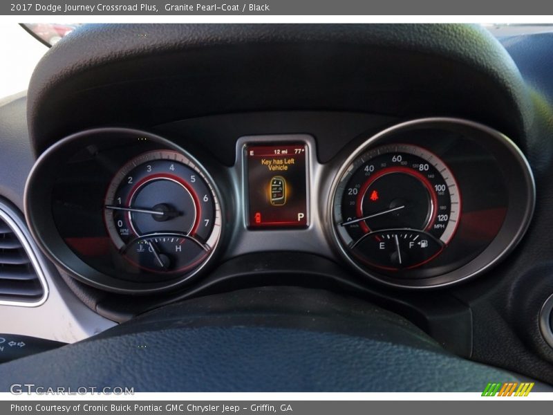 Granite Pearl-Coat / Black 2017 Dodge Journey Crossroad Plus