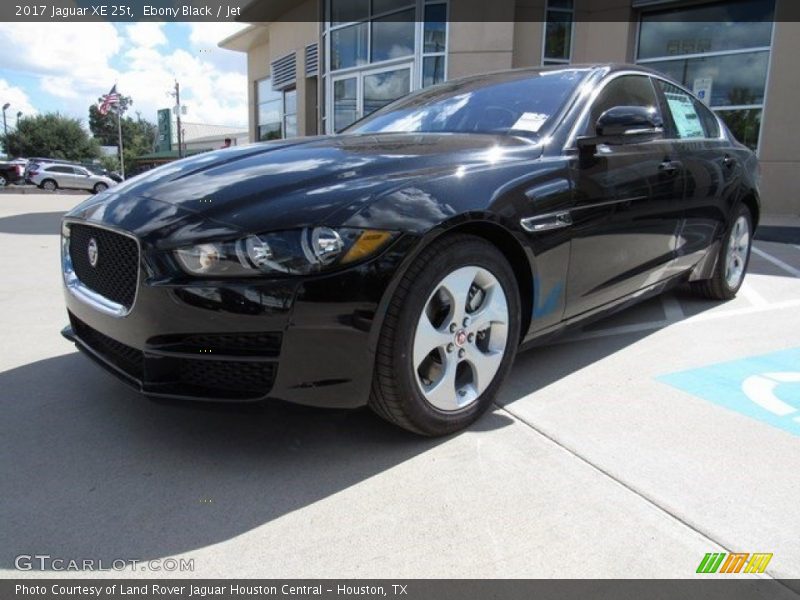 Ebony Black / Jet 2017 Jaguar XE 25t