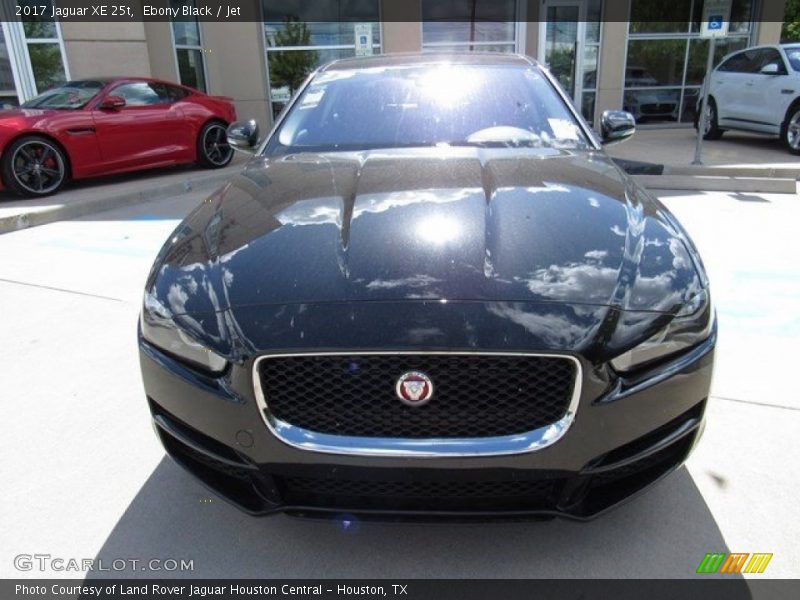 Ebony Black / Jet 2017 Jaguar XE 25t