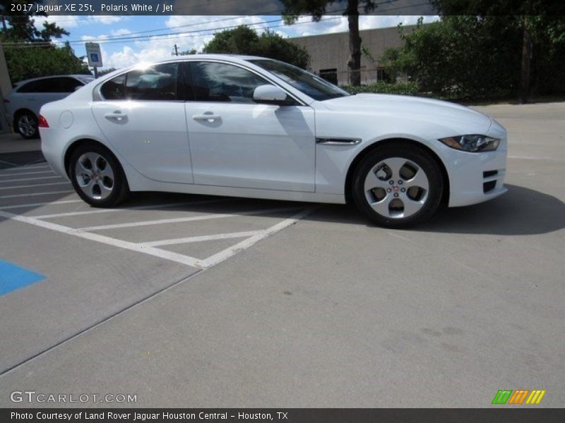 Polaris White / Jet 2017 Jaguar XE 25t