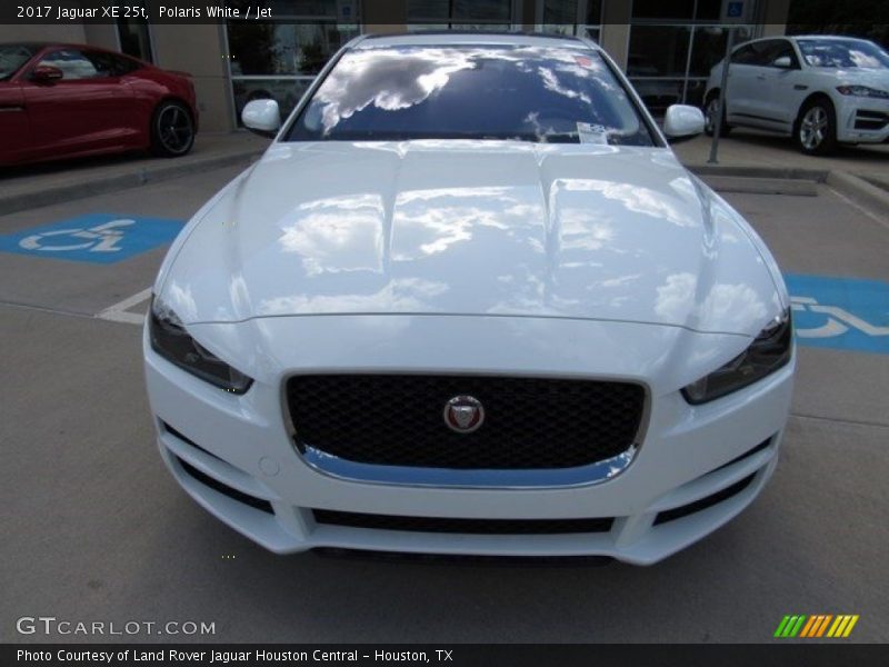 Polaris White / Jet 2017 Jaguar XE 25t