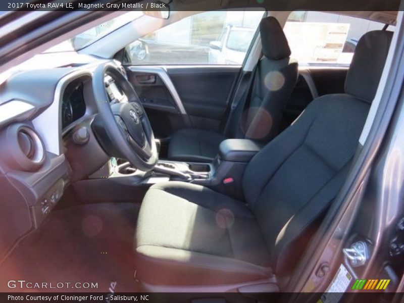 Magnetic Gray Metallic / Black 2017 Toyota RAV4 LE