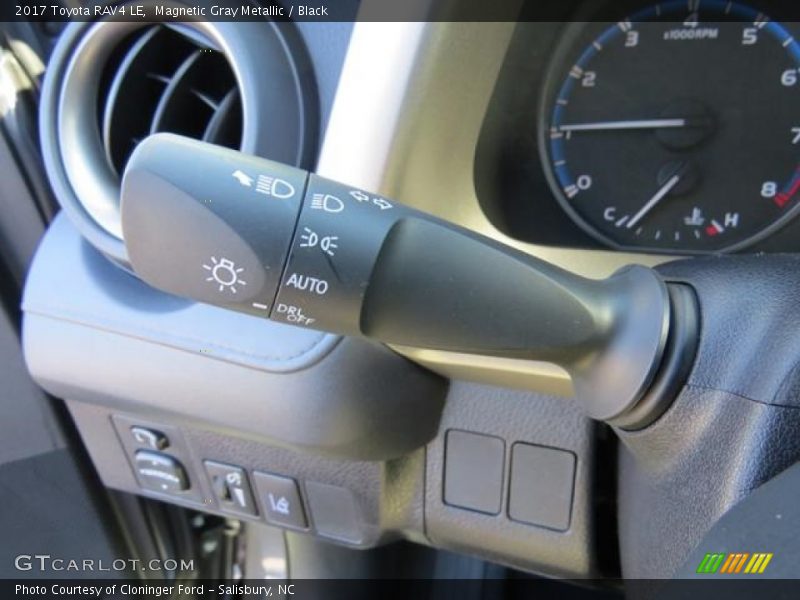 Magnetic Gray Metallic / Black 2017 Toyota RAV4 LE