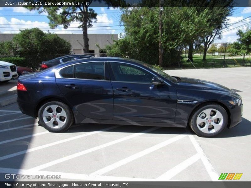 Dark Sapphire Blue / Jet 2017 Jaguar XE 25t