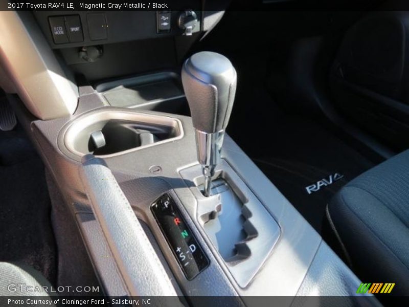 Magnetic Gray Metallic / Black 2017 Toyota RAV4 LE