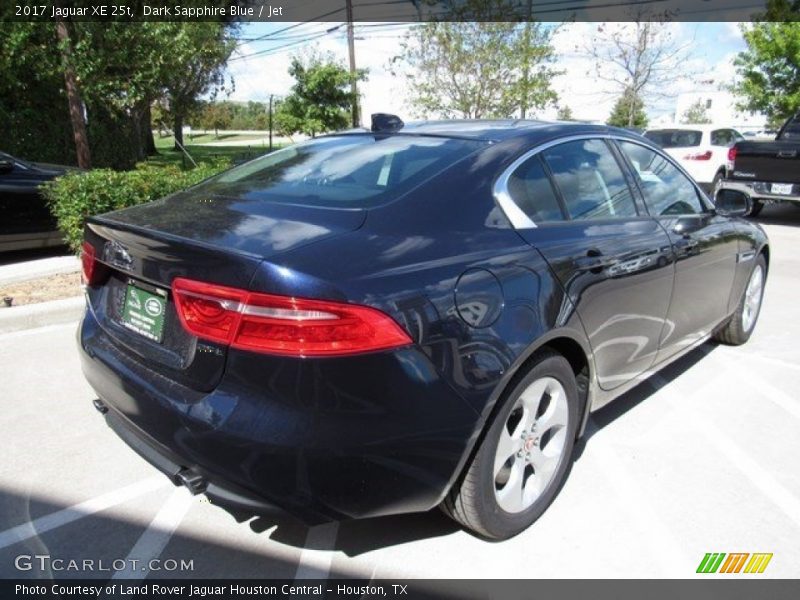 Dark Sapphire Blue / Jet 2017 Jaguar XE 25t