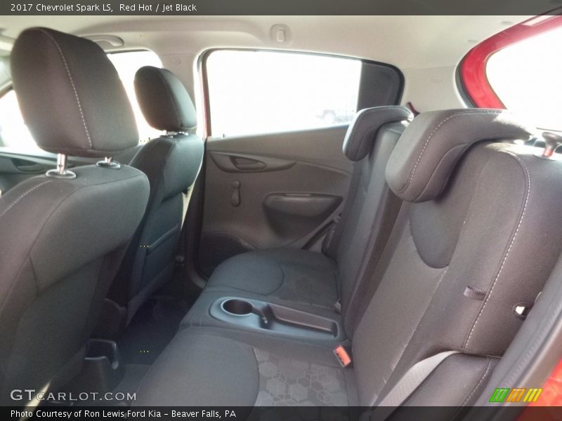 Red Hot / Jet Black 2017 Chevrolet Spark LS