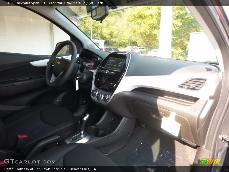 Nightfall Gray Metallic / Jet Black 2017 Chevrolet Spark LT