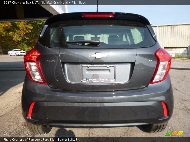 Nightfall Gray Metallic / Jet Black 2017 Chevrolet Spark LT