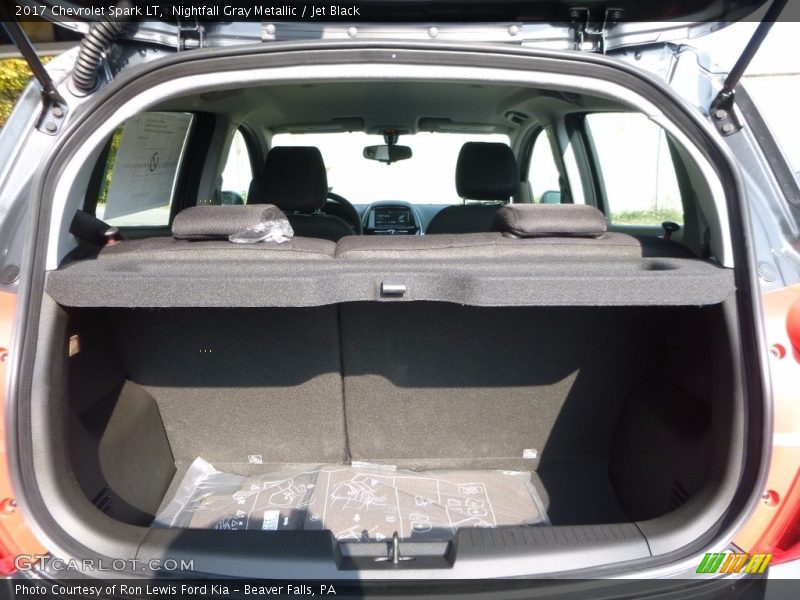 Nightfall Gray Metallic / Jet Black 2017 Chevrolet Spark LT