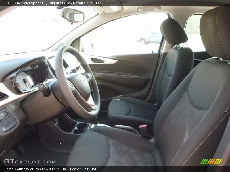 Nightfall Gray Metallic / Jet Black 2017 Chevrolet Spark LT