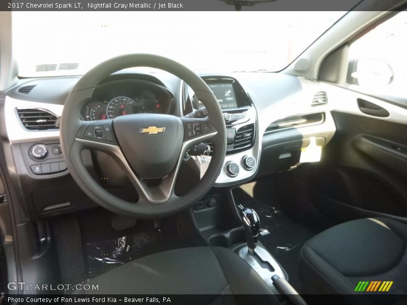 Nightfall Gray Metallic / Jet Black 2017 Chevrolet Spark LT