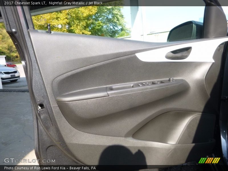 Nightfall Gray Metallic / Jet Black 2017 Chevrolet Spark LT