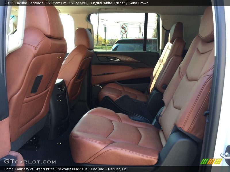 Rear Seat of 2017 Escalade ESV Premium Luxury 4WD