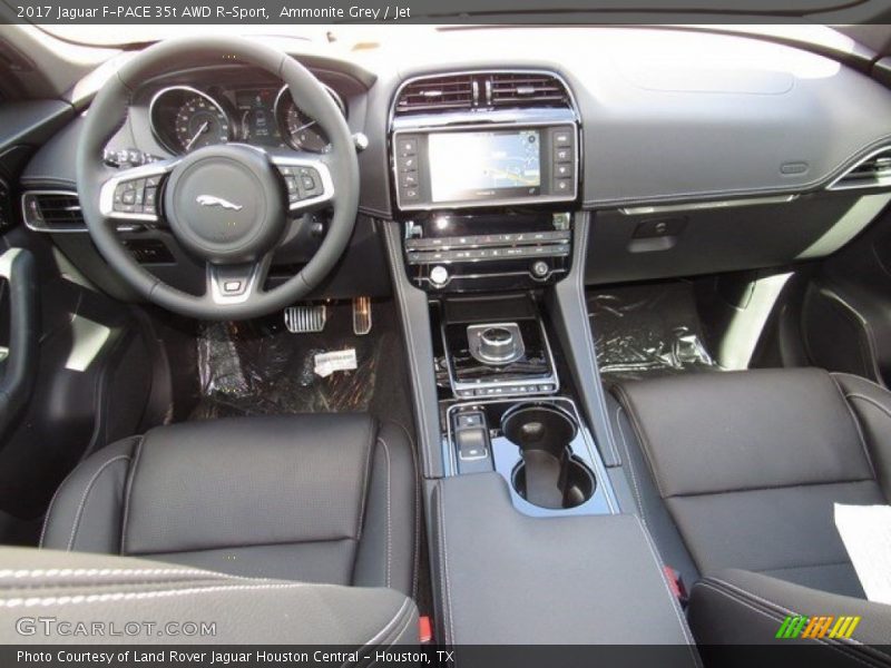 Dashboard of 2017 F-PACE 35t AWD R-Sport