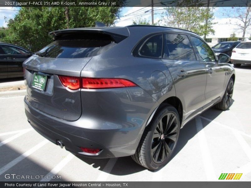 Ammonite Grey / Jet 2017 Jaguar F-PACE 35t AWD R-Sport