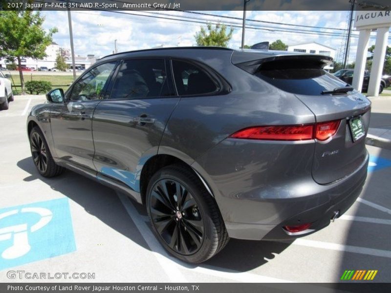Ammonite Grey / Jet 2017 Jaguar F-PACE 35t AWD R-Sport