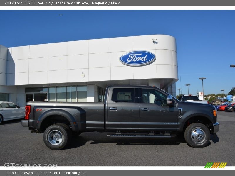 Magnetic / Black 2017 Ford F350 Super Duty Lariat Crew Cab 4x4