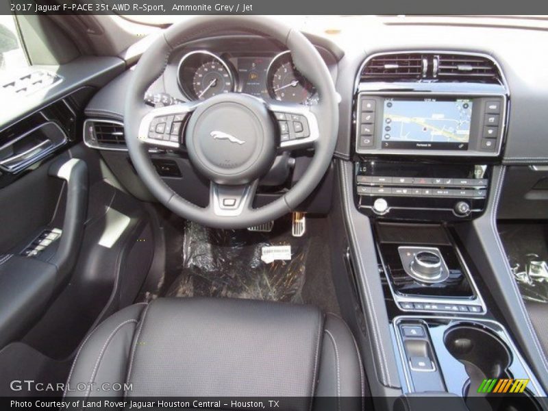 Ammonite Grey / Jet 2017 Jaguar F-PACE 35t AWD R-Sport
