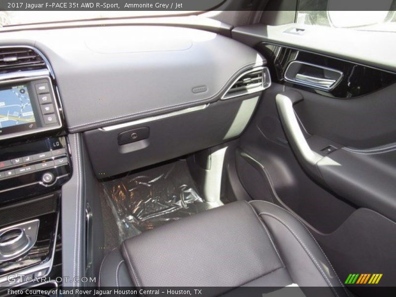 Ammonite Grey / Jet 2017 Jaguar F-PACE 35t AWD R-Sport