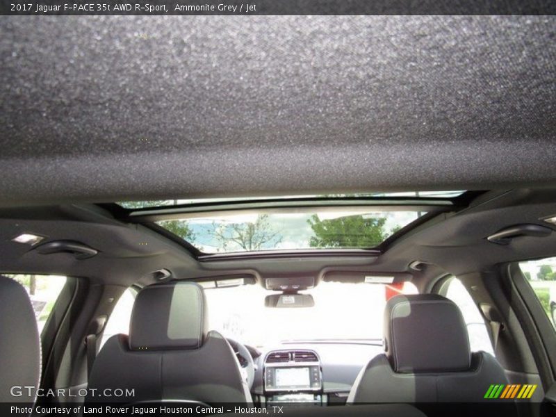 Ammonite Grey / Jet 2017 Jaguar F-PACE 35t AWD R-Sport