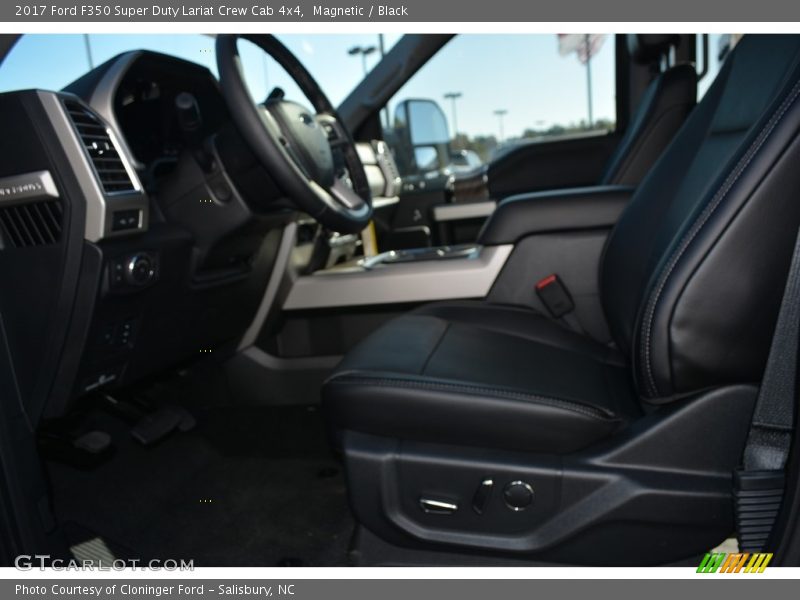 Magnetic / Black 2017 Ford F350 Super Duty Lariat Crew Cab 4x4