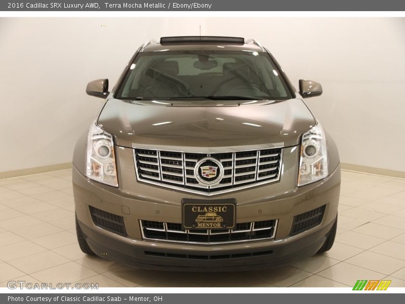 Terra Mocha Metallic / Ebony/Ebony 2016 Cadillac SRX Luxury AWD