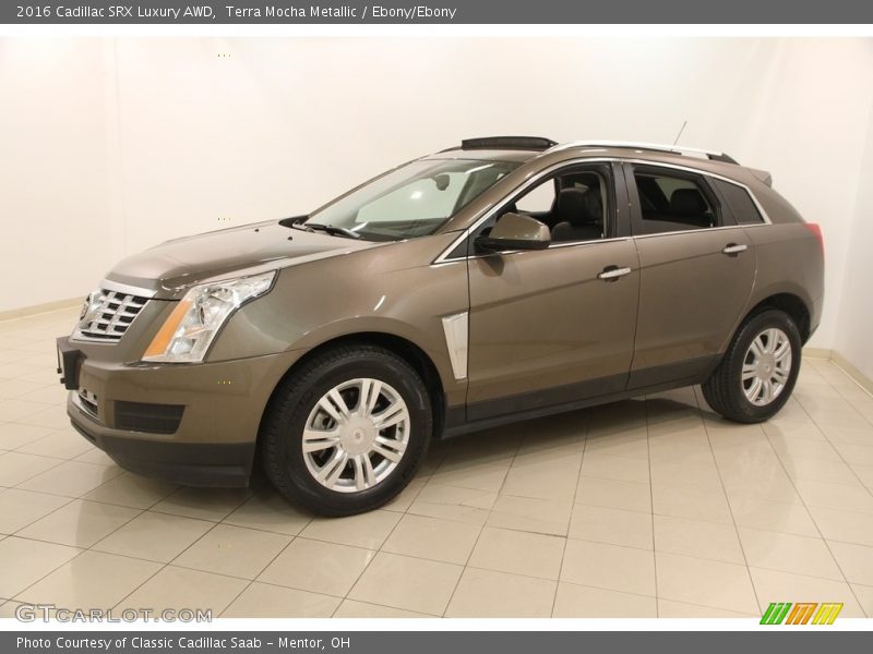 Terra Mocha Metallic / Ebony/Ebony 2016 Cadillac SRX Luxury AWD