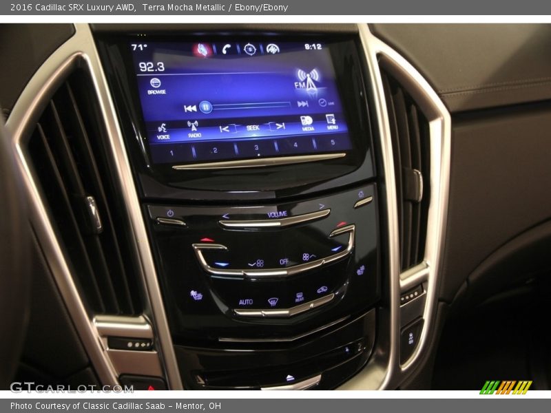 Terra Mocha Metallic / Ebony/Ebony 2016 Cadillac SRX Luxury AWD