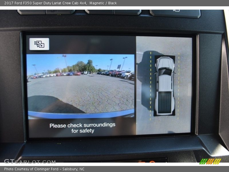 Magnetic / Black 2017 Ford F350 Super Duty Lariat Crew Cab 4x4
