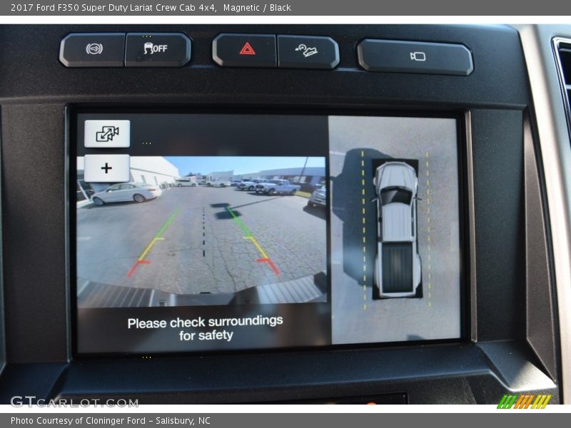 Magnetic / Black 2017 Ford F350 Super Duty Lariat Crew Cab 4x4