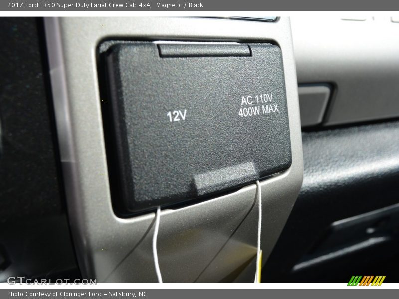 Magnetic / Black 2017 Ford F350 Super Duty Lariat Crew Cab 4x4