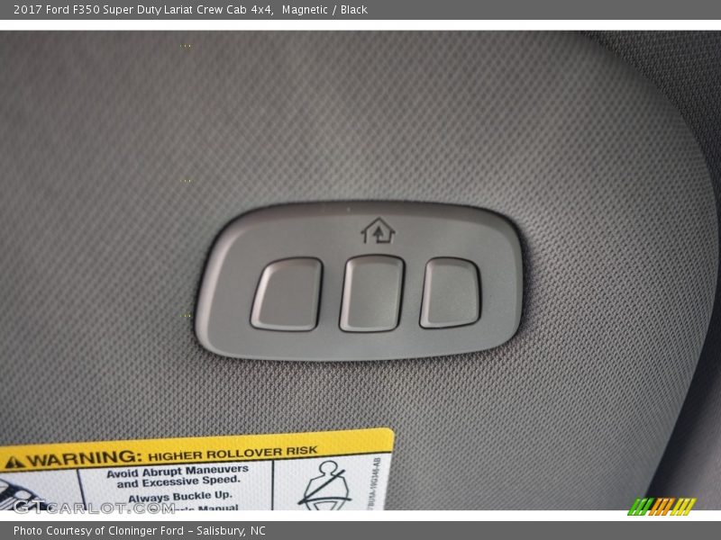 Magnetic / Black 2017 Ford F350 Super Duty Lariat Crew Cab 4x4