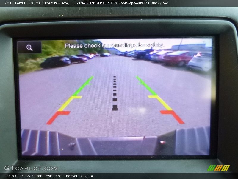 Tuxedo Black Metallic / FX Sport Appearance Black/Red 2013 Ford F150 FX4 SuperCrew 4x4