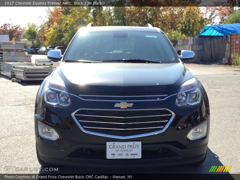 Black / Jet Black 2017 Chevrolet Equinox Premier AWD