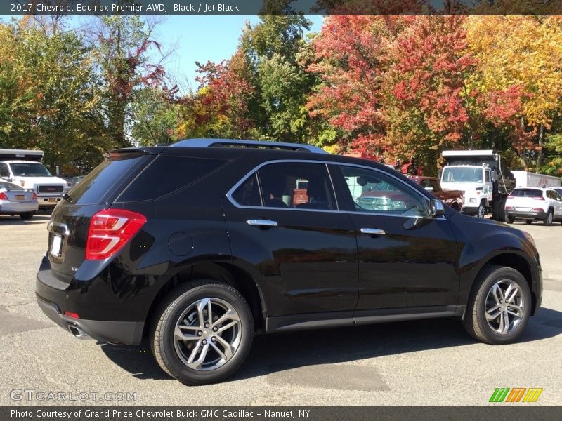 Black / Jet Black 2017 Chevrolet Equinox Premier AWD