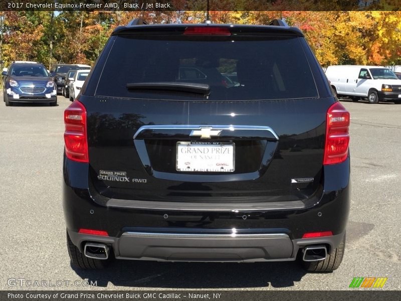 Black / Jet Black 2017 Chevrolet Equinox Premier AWD