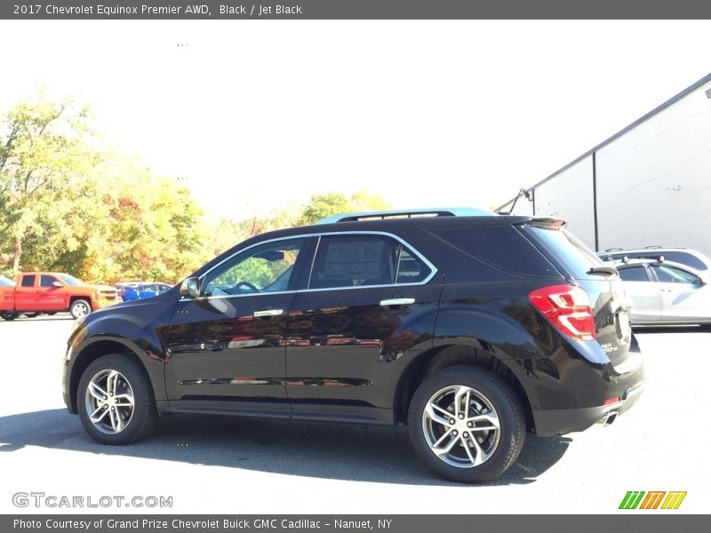 Black / Jet Black 2017 Chevrolet Equinox Premier AWD