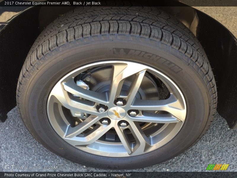 Black / Jet Black 2017 Chevrolet Equinox Premier AWD