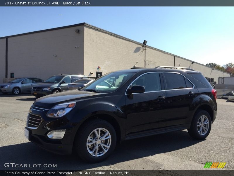 Black / Jet Black 2017 Chevrolet Equinox LT AWD