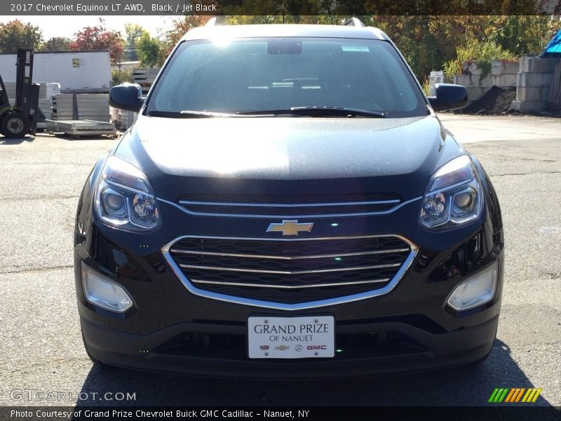 Black / Jet Black 2017 Chevrolet Equinox LT AWD