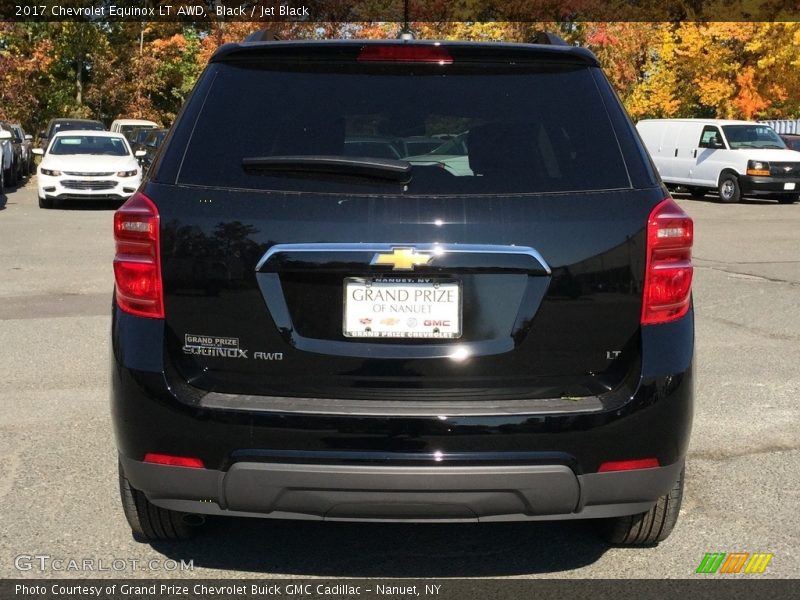 Black / Jet Black 2017 Chevrolet Equinox LT AWD