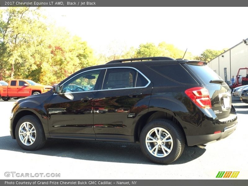 Black / Jet Black 2017 Chevrolet Equinox LT AWD