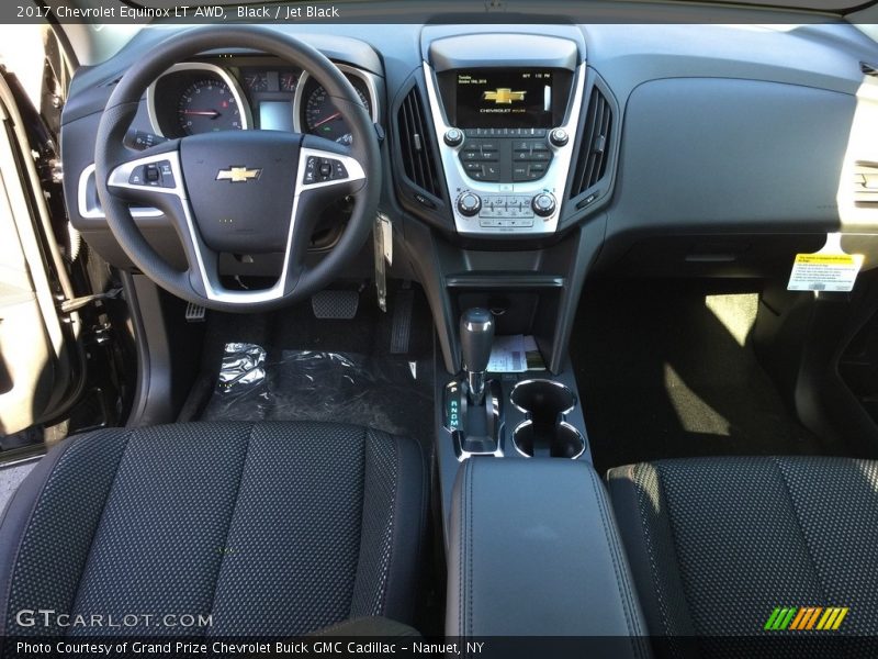 Black / Jet Black 2017 Chevrolet Equinox LT AWD