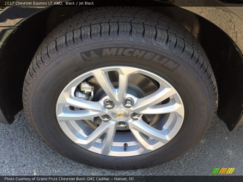 Black / Jet Black 2017 Chevrolet Equinox LT AWD
