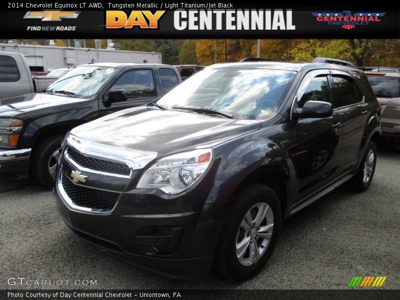 Tungsten Metallic / Light Titanium/Jet Black 2014 Chevrolet Equinox LT AWD